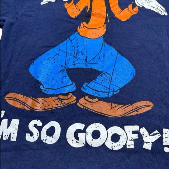 👕 Disney Goofy “I’m So Goofy!” Jumbo Graphic Tee Men’s Small ✨ - Picture 2 of 4